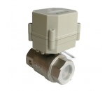 SS304  timer control motorized valve for drain water