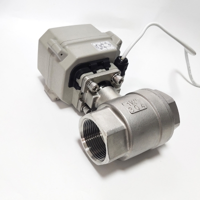 Stainless Steel Proportional Valve 2 Way with 15Nm Actuator