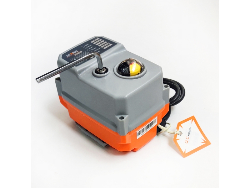 20Nm Electric Valve Actuator ON/OFF type, 3 wires 2 control or Power off return type with signal feedback Function